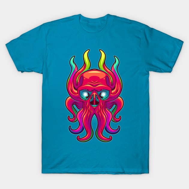 Tentacle Death T-Shirt by ArtisticDyslexia